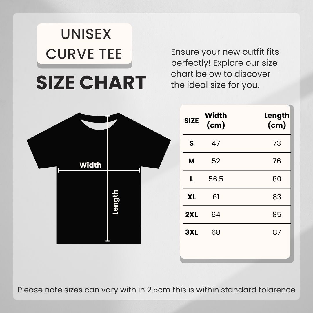 Faith Over Fear Curve Tee Unisex - Black