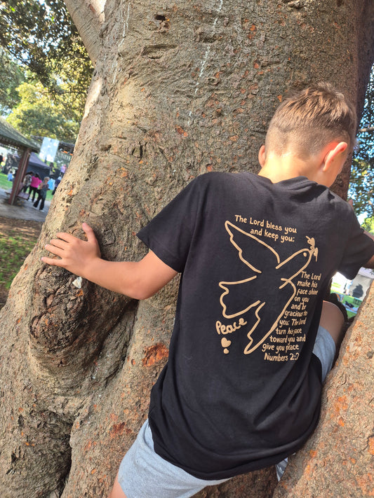 Dove of Peace – Youth Blessings Tee sz 8-16