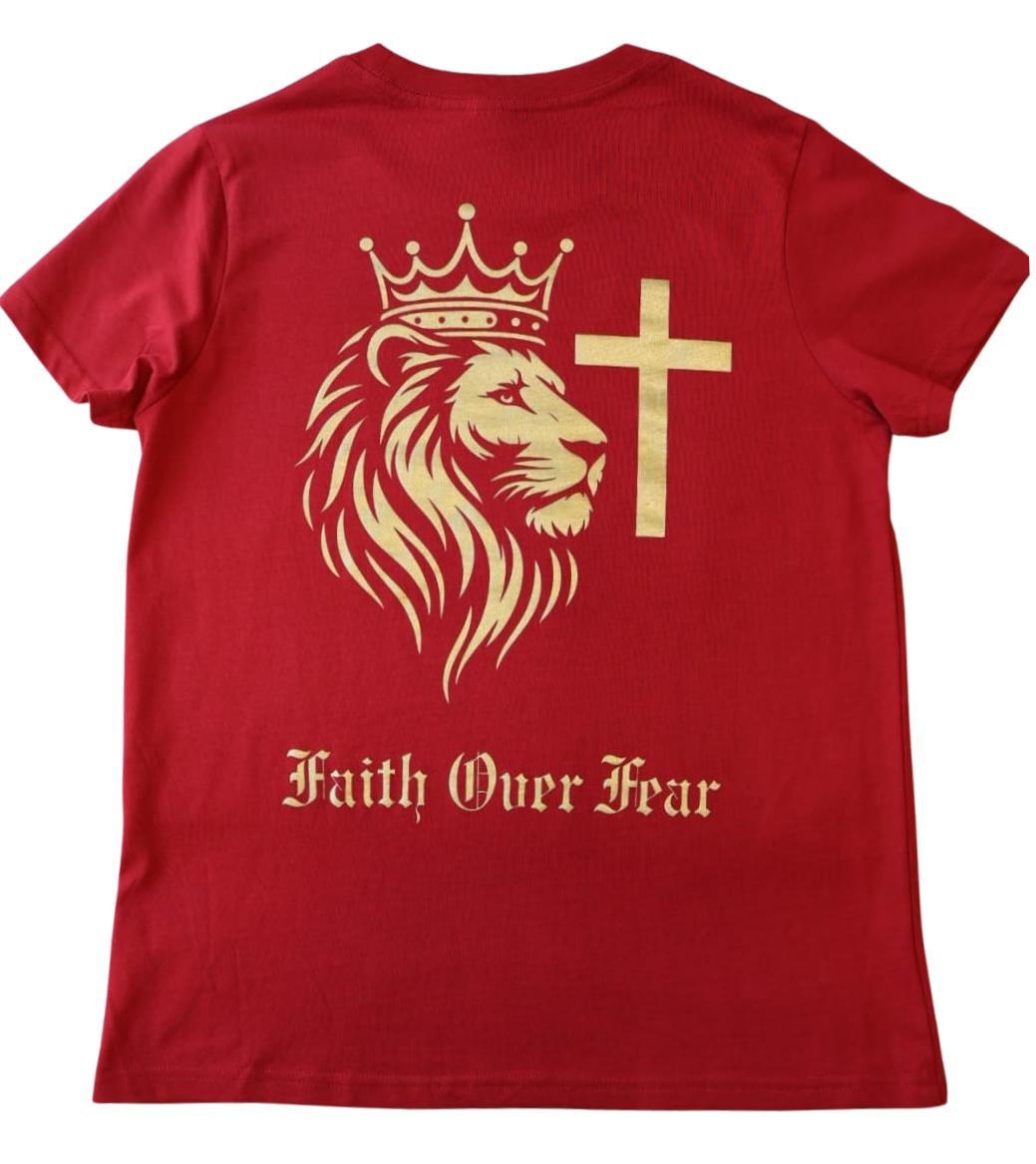 Faith Over Fear Tee – 100% cotton