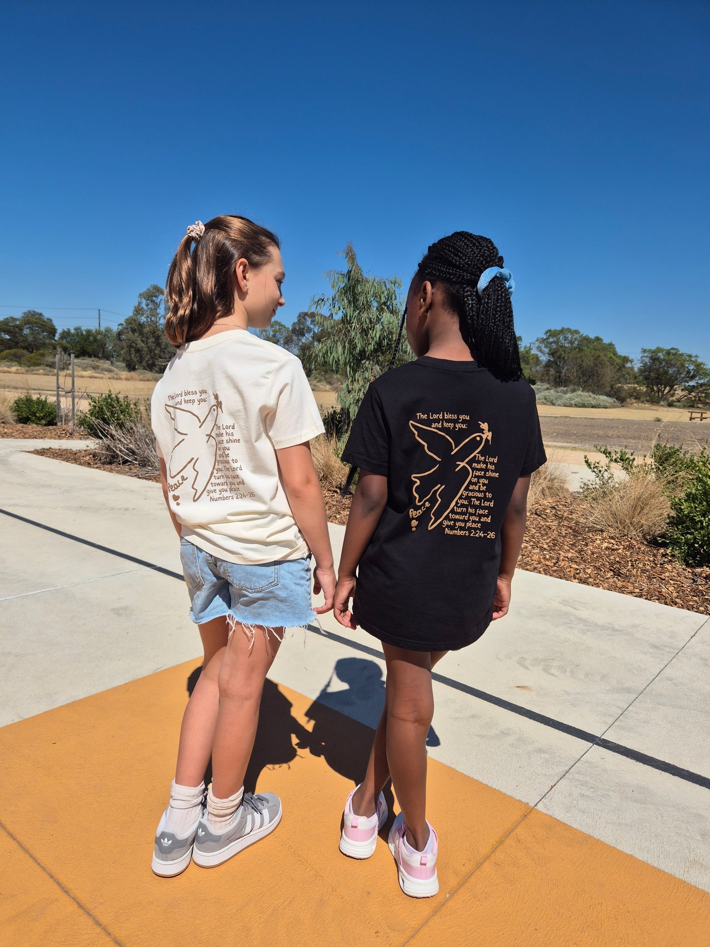 Dove of Peace – Youth Blessings Tee sz 8-16