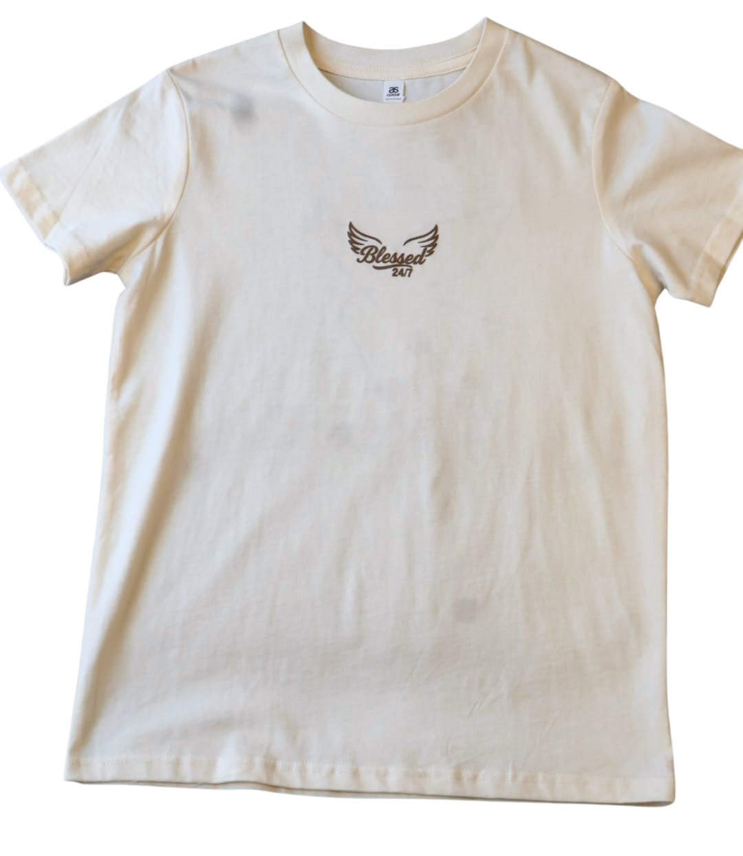 Dove of Peace – Youth Blessing Tee Soft Ivory sz 8-16 (Unisex)