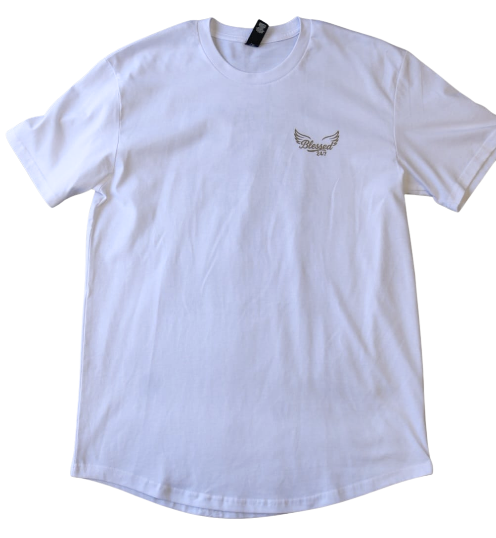 Faith Over Fear Curve Tee Unisex - White