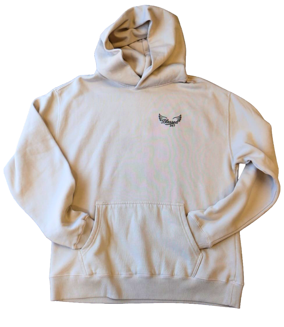 Jesus Affirmation Cross Hoodie – Premium Quality